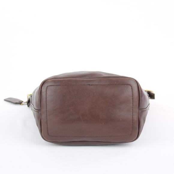 Coach Vintage Brown Leather Bag -9823 - Picture 5 of 7